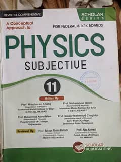 Physics Keybook Class 11 Federal Board