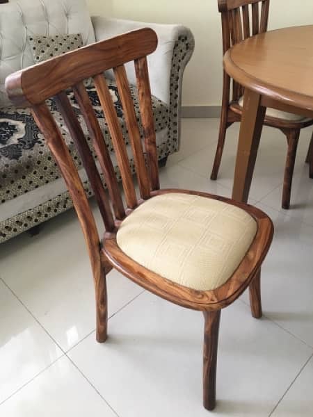 wooden dinning table with 8 chairs 8