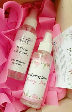 rose and glycerin, Anti persipent spray mist
