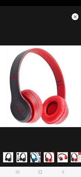 Wireless Headphones, P47 Bluetooth Foldable headphones handffree 3