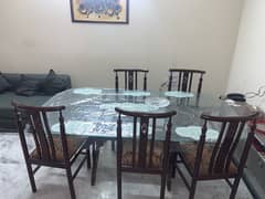 dinning room (sofas, dinnig table and center and corner table )