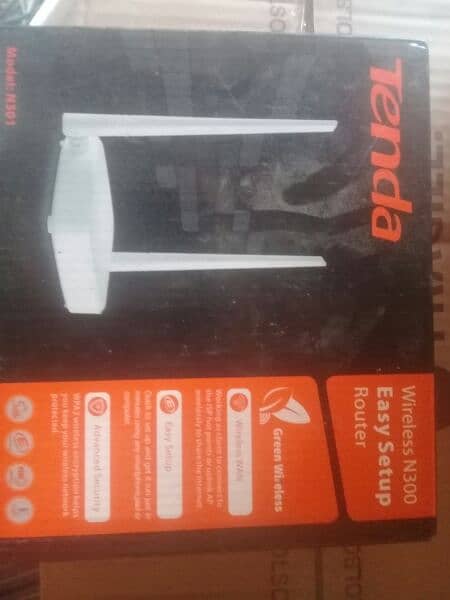 used new Tenda router 1