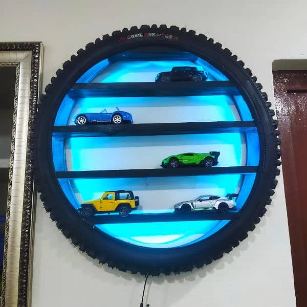Wall decor RGB lights Tyre for item collections 0
