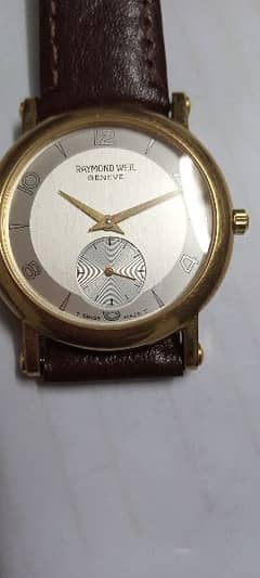 Raymond Weil Gold Plated Quartz Watch