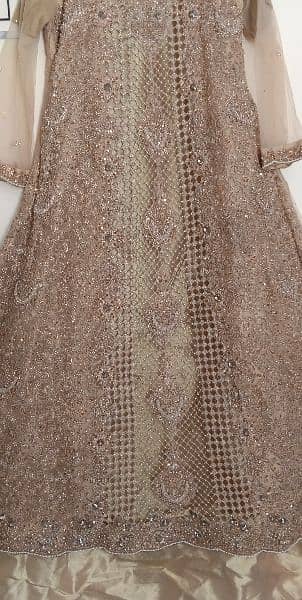 Heavy Embroidered Net Tail walima maxi 2
