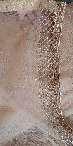 Heavy Embroidered Net Tail walima maxi 4
