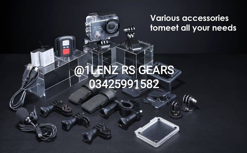 4K ULTRA EIS Action Camera COOAU SPC02 2