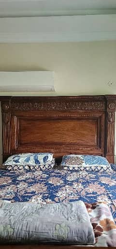 wooden bedset