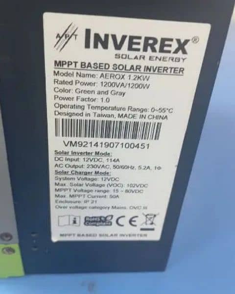 inverex inverter 1.2 kw 1