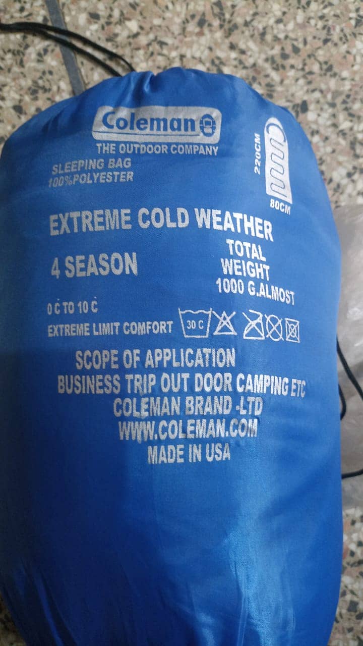 Coleman Sunridge Cold Weather Sleeping Bag|Waterproof Camping Bags 2