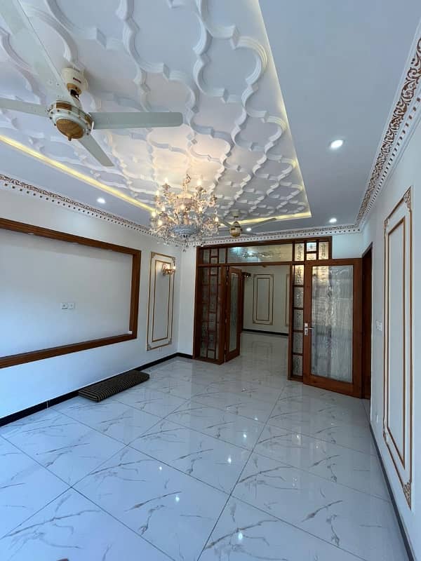 VIP BRAND NEW 10 MARLA luxery hot location Spanish style tripple storey House available for sale in Faisal town lahore with original pics by FAST PROPERTY SERVICES REAL ESTATE and BUILDERS LAHORE 13