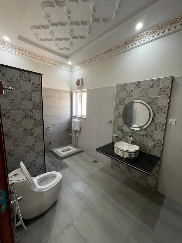 VIP BRAND NEW 10 MARLA luxery hot location Spanish style tripple storey House available for sale in Faisal town lahore with original pics by FAST PROPERTY SERVICES REAL ESTATE and BUILDERS LAHORE 27
