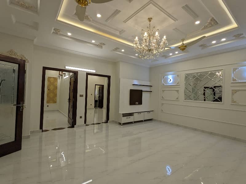 10 Marla Brand New Vip Luxury Stylish Spanish Style Double Storey Standard House Available For Sale In PIA Housing Society Johar Town Phase 1 Lahore Pics Also Original By Fast Property Services Real Estate And Builders Lahore 3