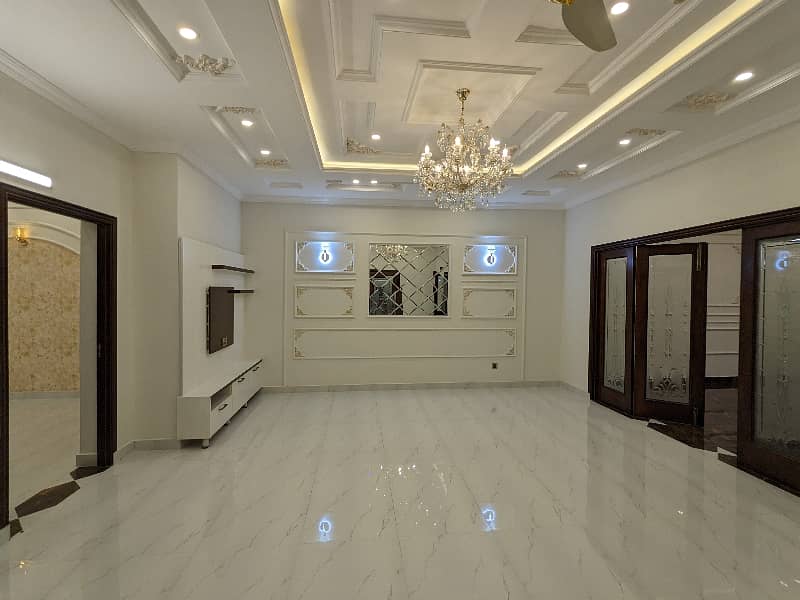 10 Marla Brand New Vip Luxury Stylish Spanish Style Double Storey Standard House Available For Sale In PIA Housing Society Johar Town Phase 1 Lahore Pics Also Original By Fast Property Services Real Estate And Builders Lahore 5