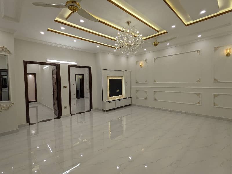 10 Marla Brand New Vip Luxury Stylish Spanish Style Double Storey Standard House Available For Sale In PIA Housing Society Johar Town Phase 1 Lahore Pics Also Original By Fast Property Services Real Estate And Builders Lahore 16