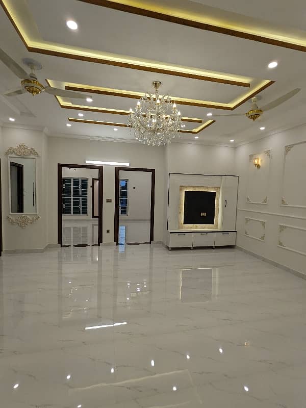 10 Marla Brand New Vip Luxury Stylish Spanish Style Double Storey Standard House Available For Sale In PIA Housing Society Johar Town Phase 1 Lahore Pics Also Original By Fast Property Services Real Estate And Builders Lahore 21