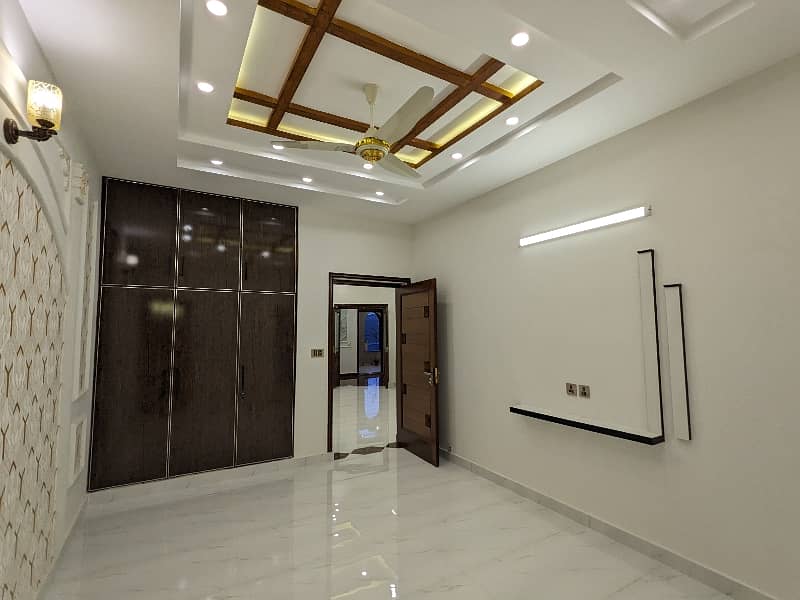 10 Marla Brand New Vip Luxury Stylish Spanish Style Double Storey Standard House Available For Sale In PIA Housing Society Johar Town Phase 1 Lahore Pics Also Original By Fast Property Services Real Estate And Builders Lahore 23