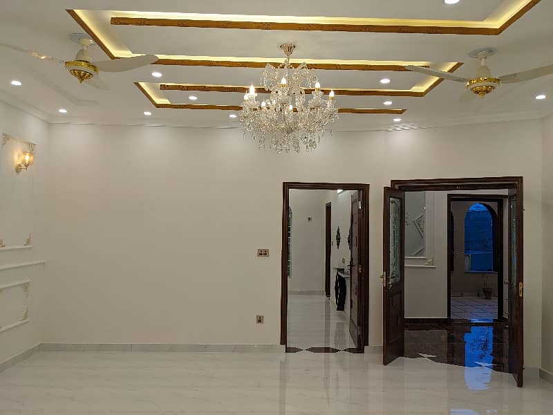 10 Marla Brand New Vip Luxury Stylish Spanish Style Double Storey Standard House Available For Sale In PIA Housing Society Johar Town Phase 1 Lahore Pics Also Original By Fast Property Services Real Estate And Builders Lahore 24