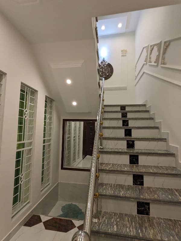 10 Marla Brand New Vip Luxury Stylish Spanish Style Double Storey Standard House Available For Sale In PIA Housing Society Johar Town Phase 1 Lahore Pics Also Original By Fast Property Services Real Estate And Builders Lahore 31