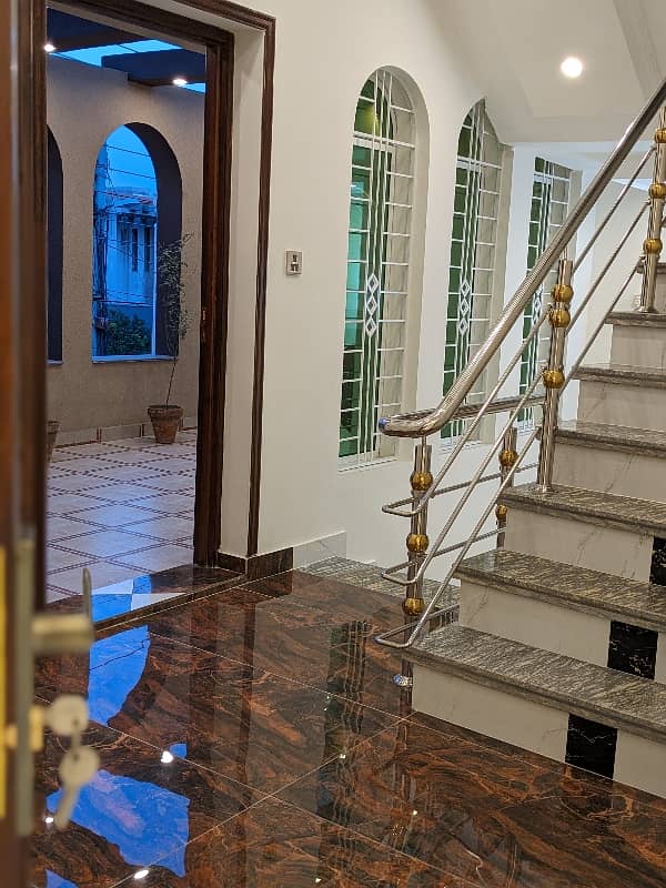 10 Marla Brand New Vip Luxury Stylish Spanish Style Double Storey Standard House Available For Sale In PIA Housing Society Johar Town Phase 1 Lahore Pics Also Original By Fast Property Services Real Estate And Builders Lahore 40