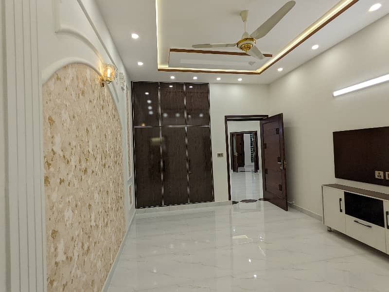 10 Marla Brand New Vip Luxury Stylish Spanish Style Double Storey Standard House Available For Sale In PIA Housing Society Johar Town Phase 1 Lahore Pics Also Original By Fast Property Services Real Estate And Builders Lahore 41