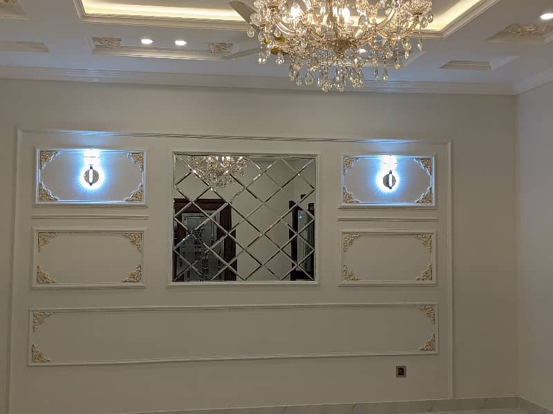 10 Marla Brand New Vip Luxury Stylish Spanish Style Double Storey Standard House Available For Sale In PIA Housing Society Johar Town Phase 1 Lahore Pics Also Original By Fast Property Services Real Estate And Builders Lahore 45