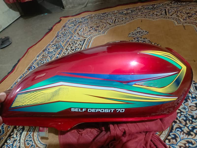 Feul Tank and Tapy for 70cc bike 0