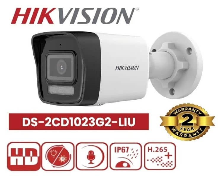 HIKVISION 2 MP Wireless 1080P Smart [DS-2CD1023G2-LIU] 0