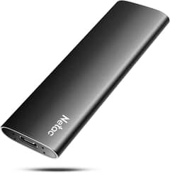 Netac 500GB Portable SSD USB 3.2 Gen 2 (10 Gbps, Type-C) External