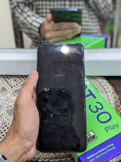 Infinix Hot 30 play 4/64gb 10/10 condition with box charger