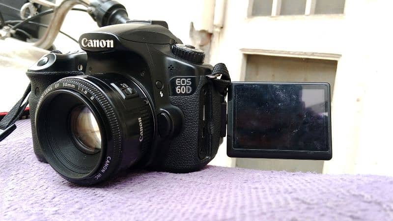 canon EOS 60D    Condition 10/8.   Flip Screen. 64gb memory card   with 3