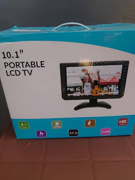 portable 10.1 inch monitor  rechargeable 0