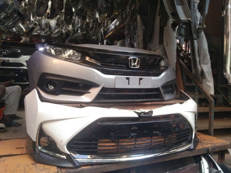 Honda civic nose cut genioun totly 2