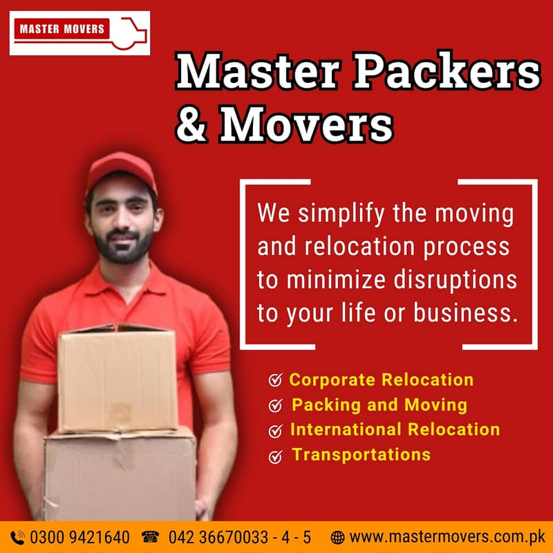 Master Packers and Movers - Top Class Moving Company 7