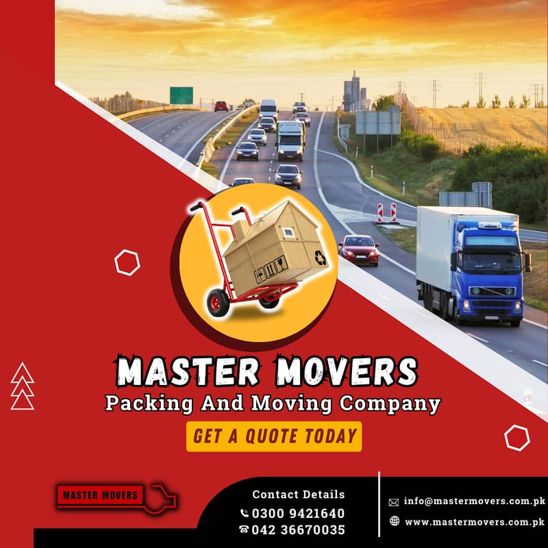 Master Packers and Movers - Top Class Moving Company 10
