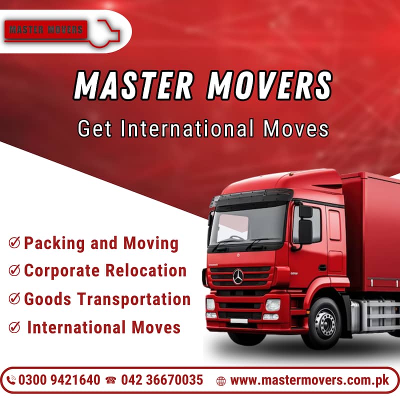 Master Packers and Movers - Top Class Moving Company 11