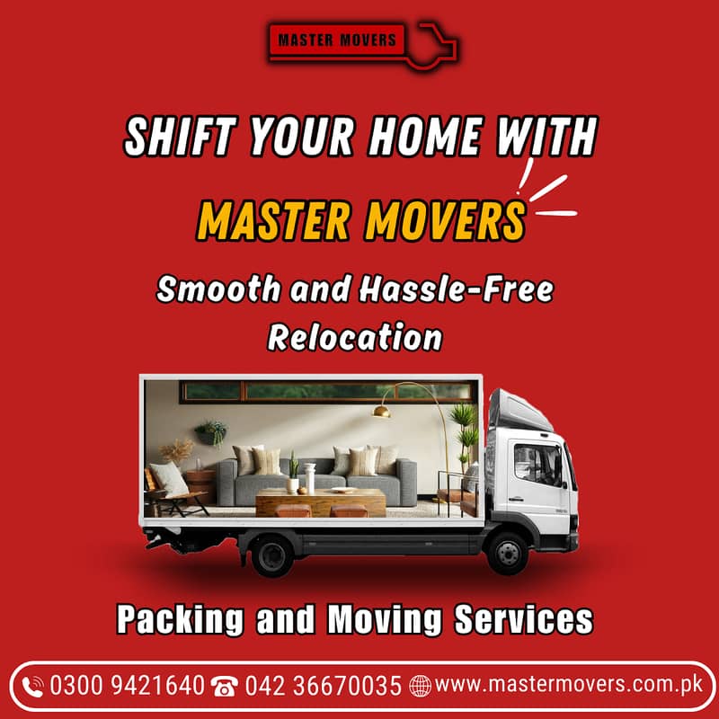 Master Packers and Movers - Top Class Moving Company 15