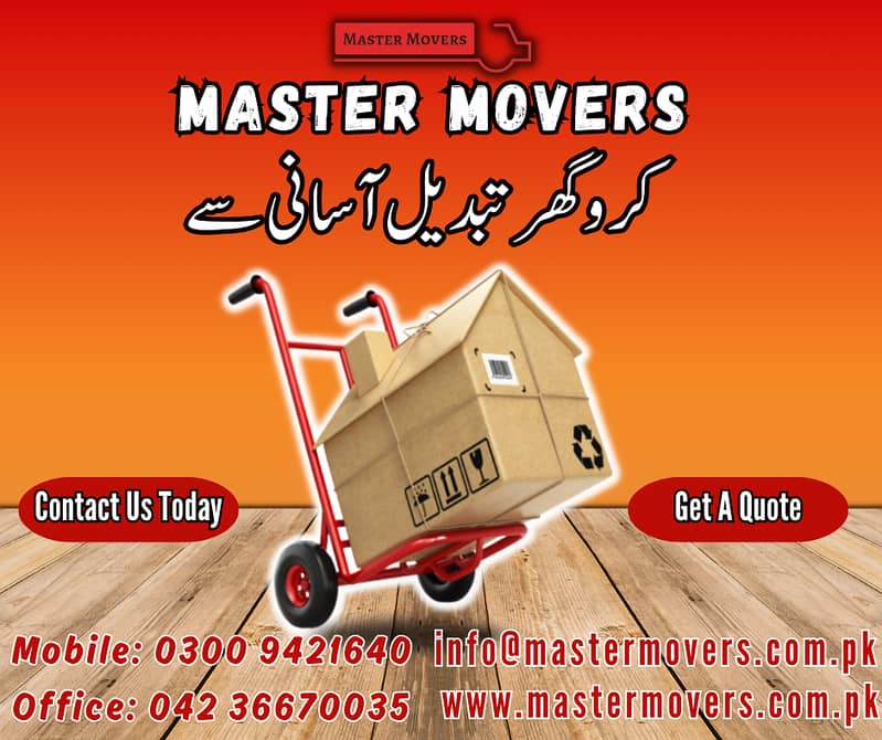 Master Packers and Movers - Top Class Moving Company 16