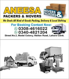 Anisha Packers and Movers Local Shifting and International Shipping