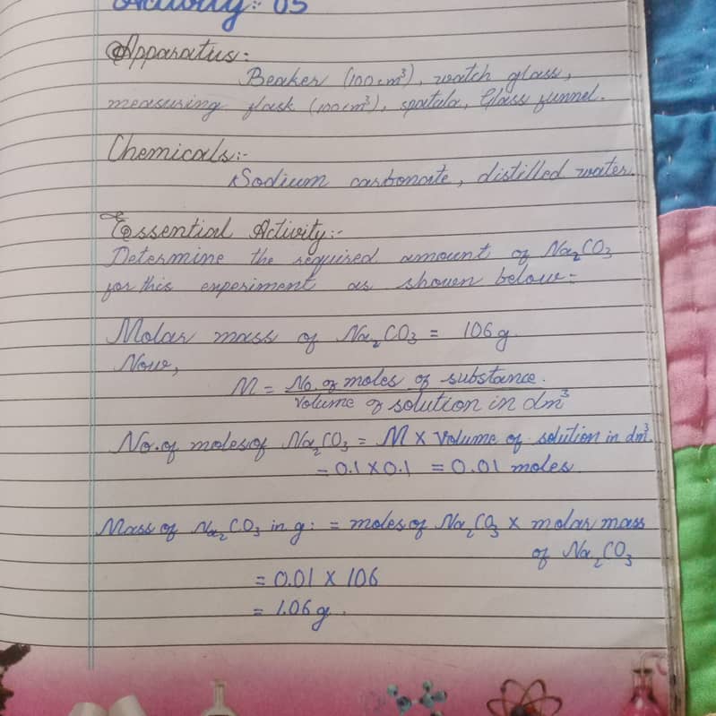 Handwritten assignment work 15