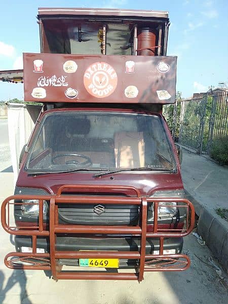 Suzuki pickup restaurant for sale with foldable roof 0