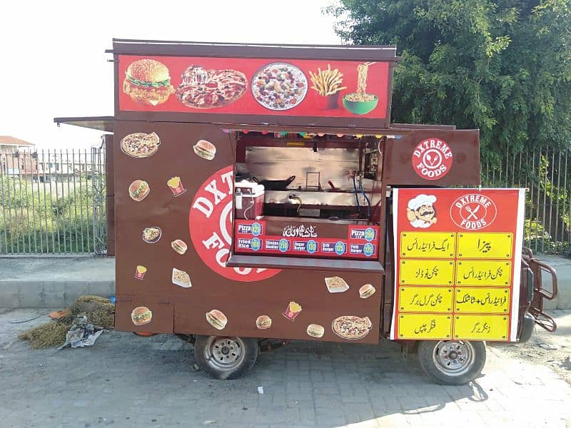 Suzuki pickup restaurant for sale with foldable roof 2