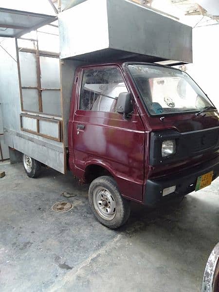 Suzuki pickup restaurant for sale with foldable roof 6