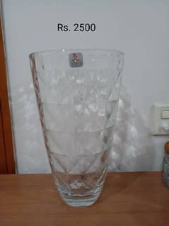 Crystal Vase.