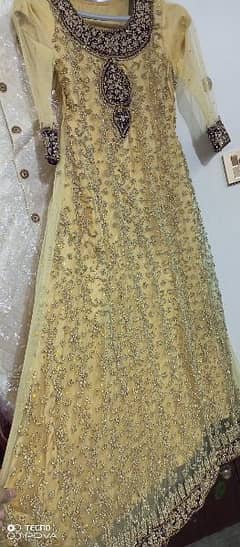 walima reception bridal maxi heavy