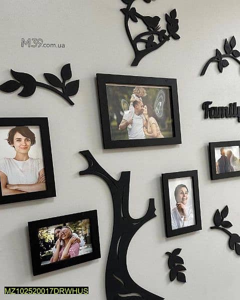 family tree with frames for home decor (home delivery) 2