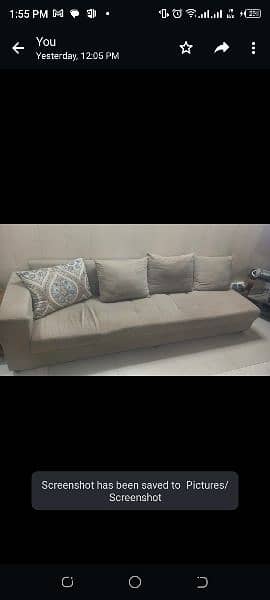 Used L Shaped Sofa 1