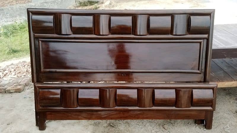 Pure Wooden bed for sale 0