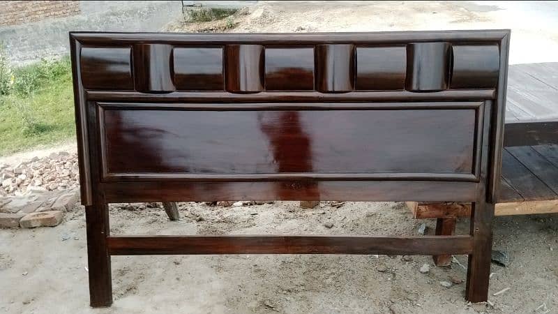 Pure Wooden bed for sale 1