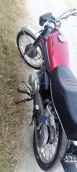 Honda 125 2008 model lush condition total genuine with double samaan 2